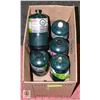 Image 1 : 6 SMALL PROPANE TANKS