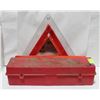 Image 1 : LOT OF SAFETY TRAFFIC TRIANGLES