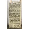 Image 1 : LARGE ART CANVAS; HOMESENSE, INSPIRATION QUOTES