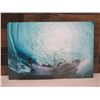Image 1 : Surfing Metal Art Print 24" x 16"