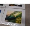Image 8 : Qty 9 Matted Surf Photographic Art Prints, Misc Designs, by Zak Noyle 14" x 11"
