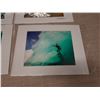 Image 2 : Qty 9 Matted Surf Photographic Art Prints, Misc Designs, by Zak Noyle 14" x 11"