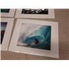 Image 8 : Qty 9 Matted Surf Photographic Art Prints, Misc Designs, by Zak Noyle 14" x 11"