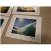 Image 8 : Qty 9 Matted Surf Photographic Art Prints, Misc Designs, by Zak Noyle 14" x 11"