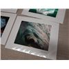 Image 8 : Qty 9 Matted Surf Photographic Art Prints, Misc Designs, by Zak Noyle 14" x 11"