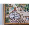 Image 2 : Island of Kauai Illustrated Map, Unframed 18.75" x 13.75"