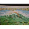Image 8 : Lahaina Maui Artwork by Blaise Domino 1979, 34" x 22" (image size), Unframed, Brown Spots