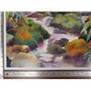 Image 2 : Mountain Stream & Tropical Foliage by Peggy Chun, Art Print on Poster Paper 26" x 21"