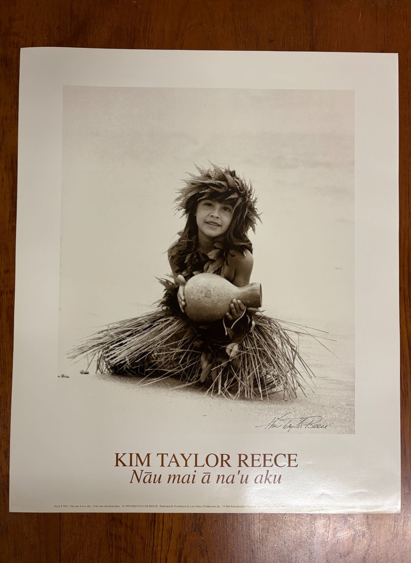 Nau Mai A Nau Aku by Kim Taylor Reece, Art Print w/ Original Signature ...