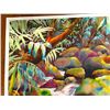 Image 2 : Mountain Stream & Tropical Foliage by Peggy Chun, Art Print on Poster Paper 26" x 21"