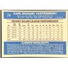Image 2 : 1982 DONRUSS CARL YASTRZEMSKI (HOF)