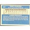 Image 2 : 1982 DONRUSS TERRY FRANCONA ROOKIE CARD