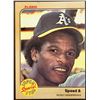 Image 1 : 1982 FLEER RICKEY HENDERSON (HOF)