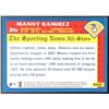 Image 2 : 2003 TOPPS MANNY RAMIREZ (HOF)