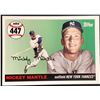 Image 1 : 2008 TOPPS MICKEY MANTLE (HOF)