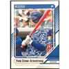 Image 1 : 2024 DONRUSS PETE CROW-ARMSTRONG ROOKIE CARD