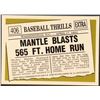Image 2 : 1996 TOPPS MICKEY MANTLE (HOF)