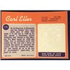 Image 2 : 1970 TOPPS CARL ELLER (HOF)