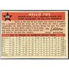 Image 2 : 1958 TOPPS NELLIE FOX (HOF)