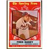 Image 1 : 1959 TOPPS FRED HANEY