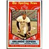 Image 1 : 1959 TOPPS ORLANDO CEPEDA (HOF)