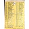 Image 2 : 1970 O-PEE-CHEE 6th SERIES CHECKLIST