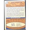 Image 2 : 1974-75 O-PEE-CHEE RICK HAMPTON ROOKIE CARD