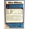 Image 2 : 1977-78 O-PEE-CHEE MIKE MILBURY ROOKIE CARD