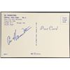 Image 2 : BUFFALO SABRES AL HAMILTON SIGNED TEAM POSTCARD