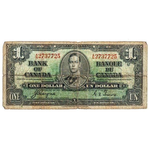 Bank of Canada 1937 $1