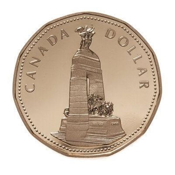Canada - NORMANDY 1944-1994 Dollar Coin - Remembrance Proof
