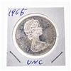 Image 2 : Canada 1965 Silver Dollar UNC