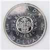 Image 2 : Decades 60's - 1964 Canada Silver Dollar on Giclee Display Art card