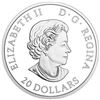 Image 2 : 2018 $20 FROZEN IN ICE: WOOLLY MAMMOTH - .9999 PURE SILVER COIN - Royal Canadian Mint Issue