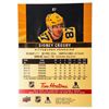 Image 2 : 2019-20 Sidney Crosby Tim Hortons Canada Card #87, 23kt Gold Overlay, Plate Signature