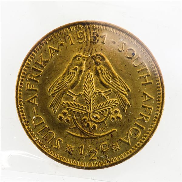 S.A. 1961 1/2C MS65 ICCS