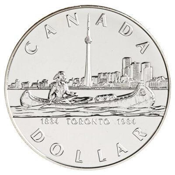RCM 1984 Canada Silver Dollar