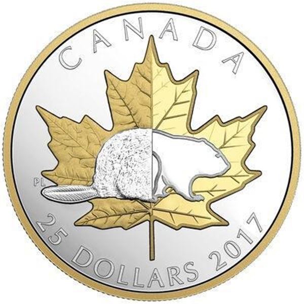 2017 $25 TIMELESS ICONS - PURE SILVER PIEDFORT COIN