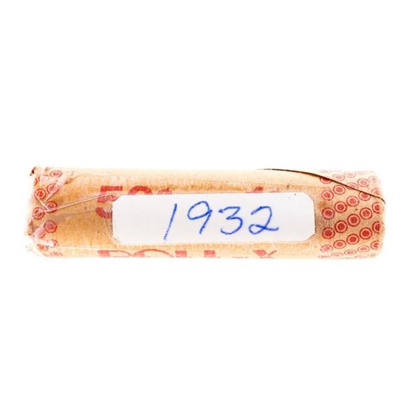 Roll Canada 1932 One Cent Coins