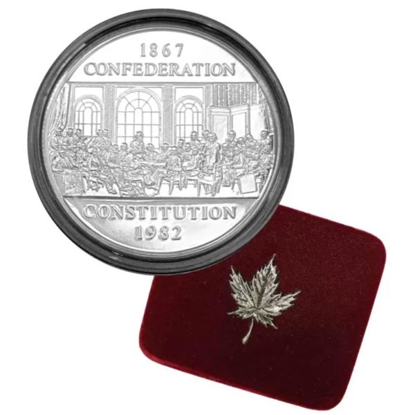 1982 Constitution Dollar Cased