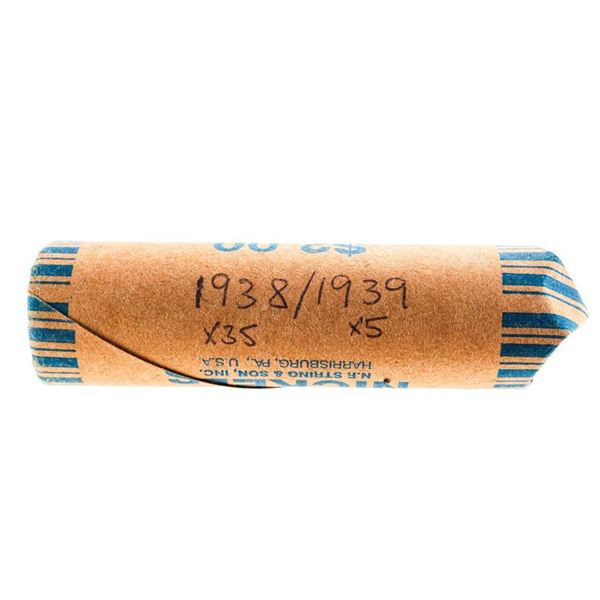Roll Canada Five Cents - 1938 x (35) & 1939 x (5)