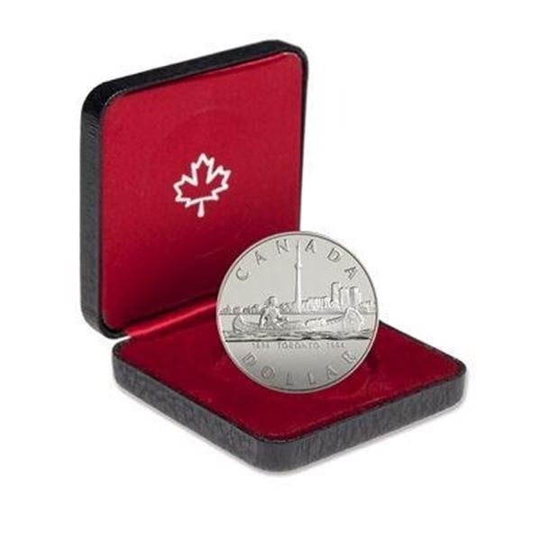 1987 Canada North West Passage Expedition Proof .50 Silver Dollar
