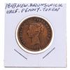 Image 1 : 1843 New Brunswick Half Penny Token
