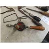 Image 2 : Old Tools: Screwdrivers, Ice Tongs, Wood Crate & More 