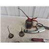 Image 2 : Oil Squirt Cans, Tin Snips, Screwdrivers, Plumber Snake,