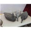 Image 2 : 3 Styrofoam Decoys 21'' x 10'' x 11'' H , 2 Wood Duck 