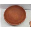 Image 2 : Large Wood Bowl with Paddle , Vintage Butter Press