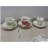 Image 2 : 16 Tea Cups & Saucers : Royal Albert, Royal Doulton, Royal 