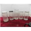Image 2 : 10 Sets of Salt & Pepper Shakers , 5 Large Spice Jars