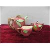 Image 2 : Vintage Apple Tea Pot with 2 Creamers, Sugar Bowl 